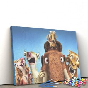 Kit Pintura Terapêutica - Era do Gelo