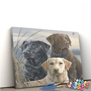 Kit Pintura Terapêutica - Labradores